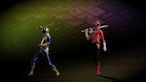 Samurai Sentai Shinkenger: The Light Samurai's Surprise Transformation's poster