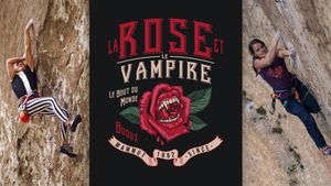 Rock Climbing Classics, La Rose et le Vampire 8b's poster