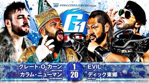 NJPW G1 Climax 34: Day 8's poster