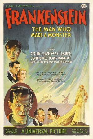 Frankenstein's poster