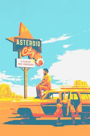 Asteroid City's poster
