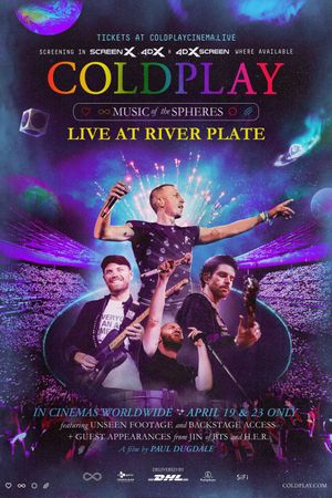 Coldplay: Music of the Spheres - Live at River Plate's poster