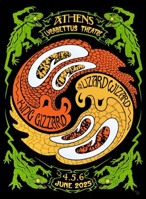 King Gizzard & The Lizard Wizard - Live in Athens '25 (Night 1)'s poster