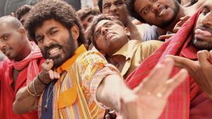Anegan's poster