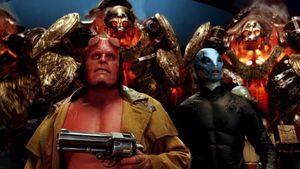Hellboy II: The Golden Army's poster