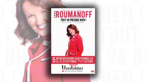 Anne Roumanoff - Tout va presque bien !'s poster