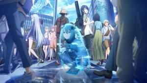 Colorful Stage! The Movie: A Miku Who Can't Sing's poster