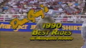 Don Gay's Best Rides at Mesquite Rodeo 1990's poster