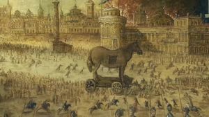 The Mystery of the Trojan Horse's poster