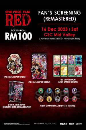 One Piece Film: Red's poster