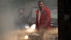 Paappan's poster