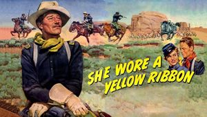 She Wore a Yellow Ribbon's poster