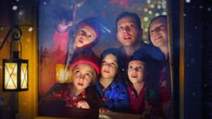 Christmas on Mistletoe Farm's poster