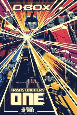 Transformers One's poster