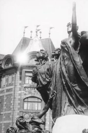 František Palacký Monument Prior to Its Completion's poster