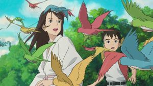 The Boy and the Heron's poster