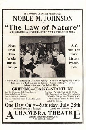 The Law of Nature's poster