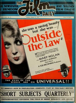 Outside the Law's poster