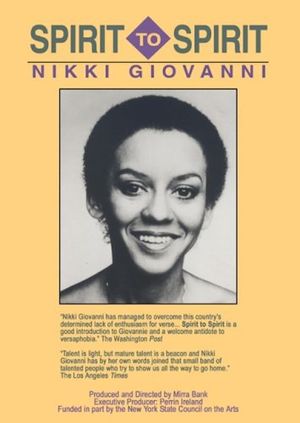 Spirit to Spirit: Nikki Giovanni's poster