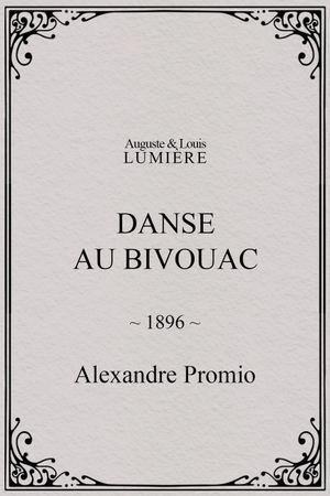 Danse au bivouac's poster