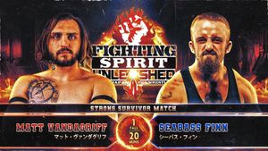 NJPW: Fighting Spirit Unleashed 2024's poster
