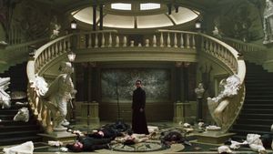 The Matrix Reloaded's poster