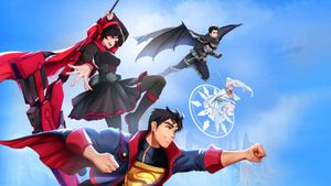 Justice League x RWBY: Super Heroes & Huntsmen, Part One's poster