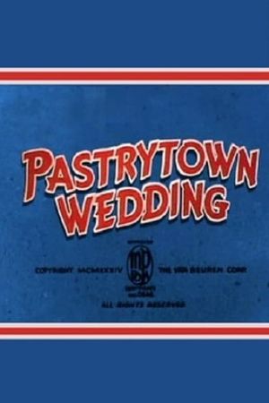 Pastry Town Wedding's poster
