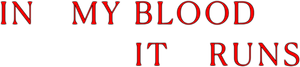 In My Blood It Runs's poster