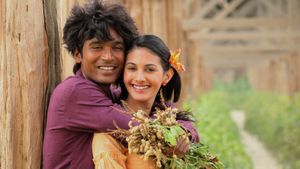 Anegan's poster