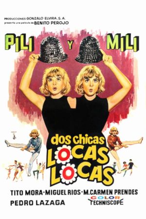 Dos chicas locas, locas...'s poster