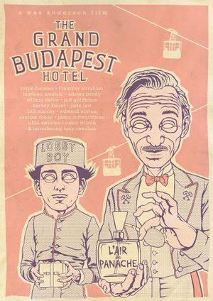 The Grand Budapest Hotel's poster