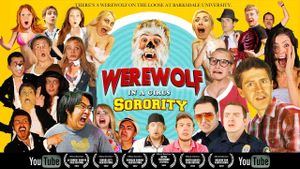 Werewolf in a Girl's Sorority's poster