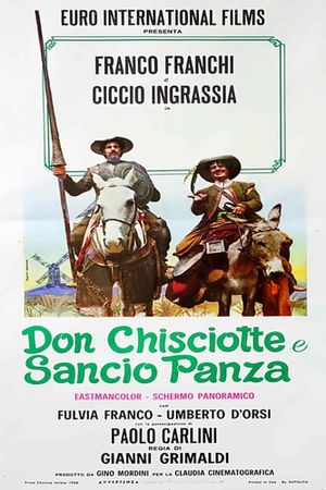 Don Chisciotte and Sancio Panza's poster