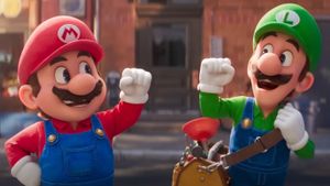 The Super Mario Bros. Movie's poster