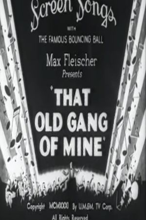 That Old Gang of Mine's poster