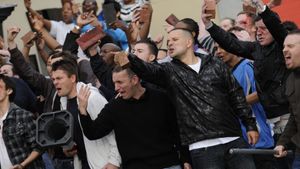 The Rise & Fall of a White Collar Hooligan's poster