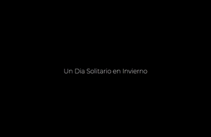 Un Dia Solitario en Invierno's poster