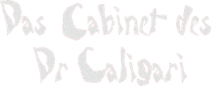 The Cabinet of Dr. Caligari's poster