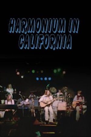 Harmonium in California's poster