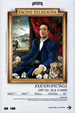 Yacine Belhousse joue son spectacle's poster