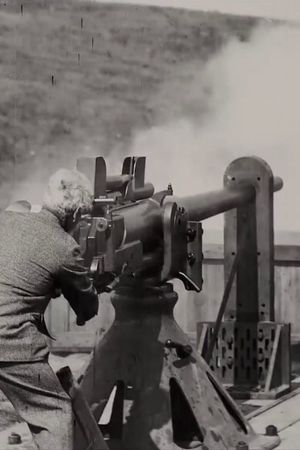 Firing the Maxim Gun's poster