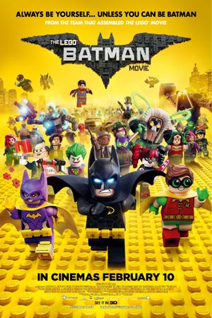 The Lego Batman Movie's poster