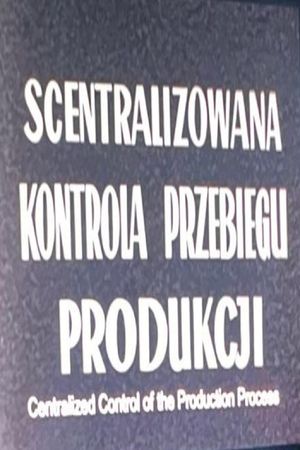 Centralized Control of Production Flow – Sugar's poster