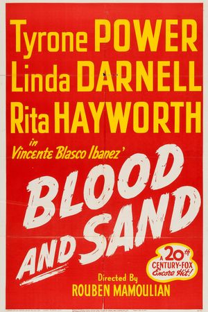 Blood and Sand's poster