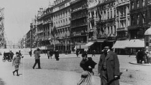 Bruxelles, Place de Brouckère's poster