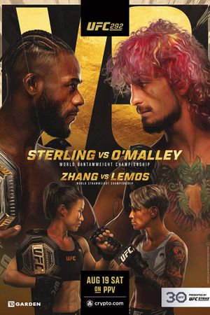 UFC 292's poster