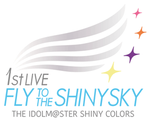 THE IDOLM@STER SHINY COLORS 1stLIVE FLY TO THE SHINY SKY's poster