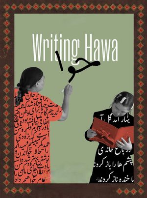 Writing Hawa's poster