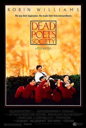 Dead Poets Society's poster